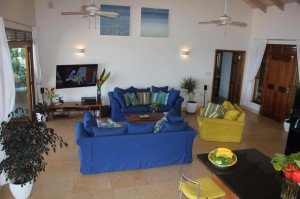 Bright Sunbrella upholstered soft furnishings