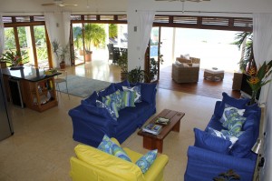 32’ of fully opening bi-fold doors leading onto the verandah