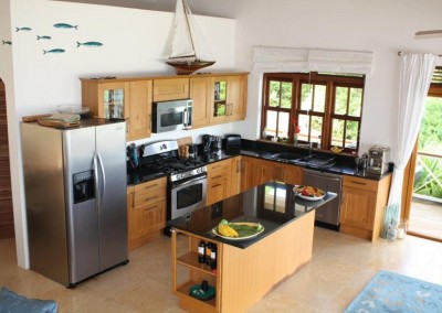 Fully equipped modern kitchen