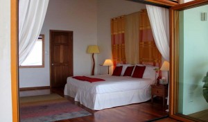 The bed can either be either a ‘King’ or two separate singles