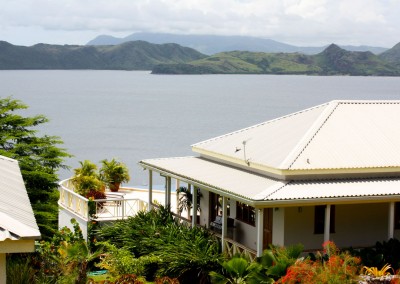 Looking to St Kitts from Coccoloba on nevis