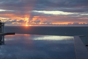 Breathtaking sunsets from Coccoloba villa on Nevis