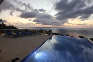 A different view every day from Coccoloba villa on Nevis