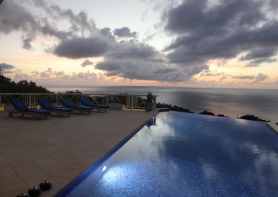 A different view every day from Coccoloba villa on Nevis