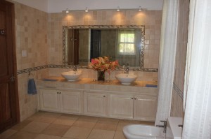 Twin vanity units