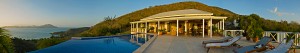 A Panoramic View of Coccoloba - A Beautiful Villa to Rent in Nevis, West Indies