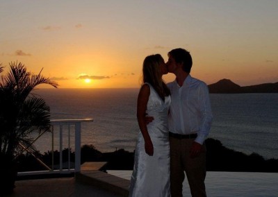 Wedding at Coccoloba villa on Nevis, West Indies